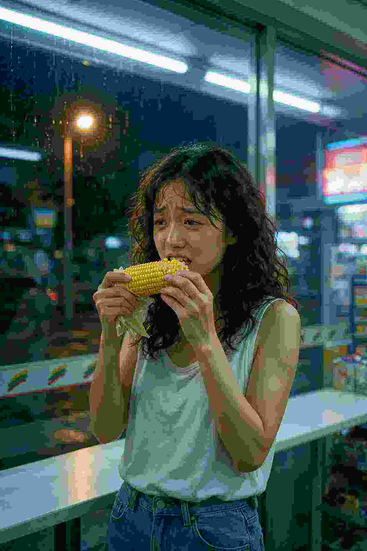 夜晚的星光